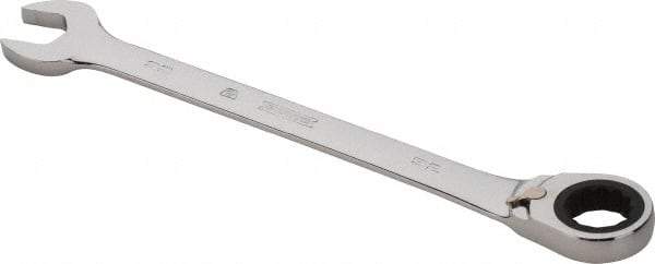 Proto - 32mm 12 Point Combination Wrench - 0° Offset Angle, 16-3/4" OAL, Steel, Chrome Finish - USA Tool & Supply