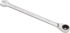 Proto - 1/4" 12 Point Combination Wrench - 0° Offset Angle, 5" OAL, Steel, Chrome Finish - USA Tool & Supply