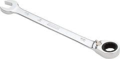 Proto - 12mm 12 Point Combination Wrench - 0° Offset Angle, 6-3/4" OAL, Steel, Chrome Finish - USA Tool & Supply