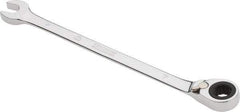 Proto - 7mm 12 Point Combination Wrench - 0° Offset Angle, 5-1/2" OAL, Steel, Chrome Finish - USA Tool & Supply