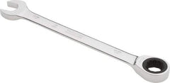 Proto - 13mm 12 Point Combination Wrench - 0° Offset Angle, 7" OAL, Steel, Chrome Finish - USA Tool & Supply