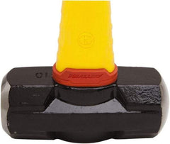 Stanley - 10 Lb Head, 35-1/4" Long Sledge Hammer - Steel Head, 40" Fiberglass Handle - USA Tool & Supply