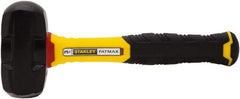 Stanley - 3 Lb Head, 10" Long Drilling Hammer - Steel Head, Fiberglass Handle - USA Tool & Supply