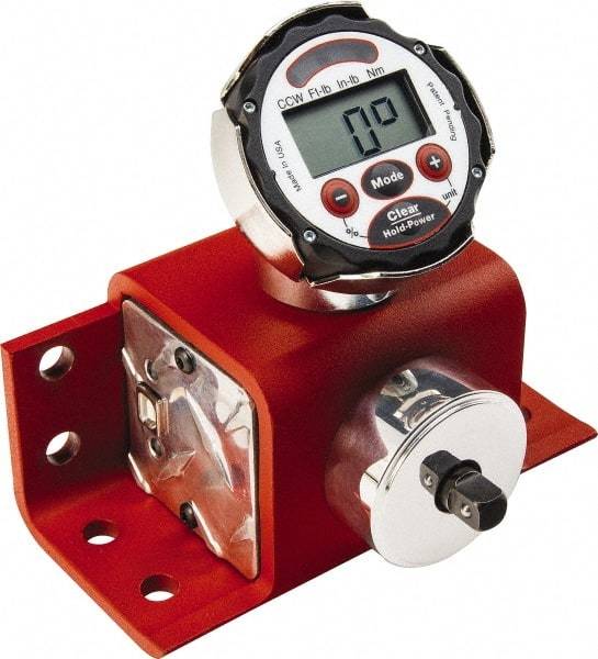 Proto - 5 to 50 In/Lb Electronic Torque Tester - 1/4" Drive, 6" OAL, ±1% Accuracy - USA Tool & Supply