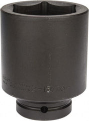 Proto - 1" Drive 2-15/16" Deep Impact Socket - 6 Points, 5" OAL - USA Tool & Supply