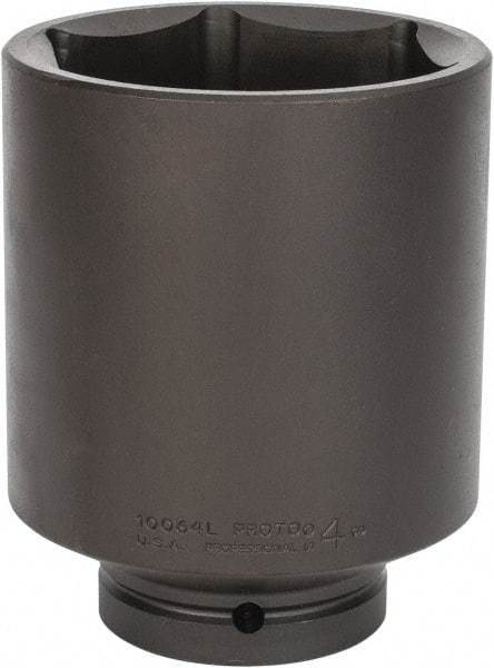 Proto - 1" Drive 2-7/8" Deep Impact Socket - 6 Points, 5" OAL - USA Tool & Supply