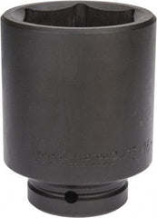 Proto - 1" Drive 2-13/16" Deep Impact Socket - 6 Points, 5" OAL - USA Tool & Supply