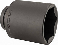 Proto - 1" Drive 3-3/4" Deep Impact Socket - 6 Points, 6-1/4" OAL - USA Tool & Supply