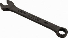 Proto - 6mm 12 Point Offset Combination Wrench - 15° Offset Angle, 3-1/4" OAL, Steel, Black Finish - USA Tool & Supply