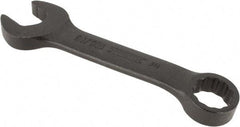 Proto - 9/16" 12 Point Offset Combination Wrench - 15° Offset Angle, 4-9/16" OAL, Steel, Black Finish - USA Tool & Supply
