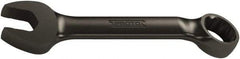 Proto - 11/16" 12 Point Offset Combination Wrench - 15° Offset Angle, 5-1/16" OAL, Steel, Black Finish - USA Tool & Supply