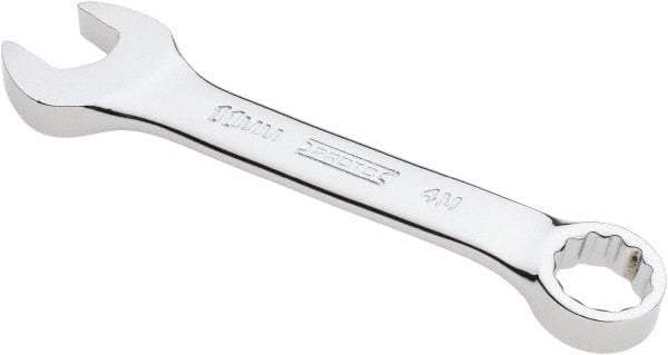 Proto - 11mm 12 Point Offset Combination Wrench - 15° Offset Angle, 3-15/16" OAL, Steel, Chrome Finish - USA Tool & Supply