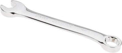 Proto - 7mm 12 Point Offset Combination Wrench - 15° Offset Angle, 3-3/8" OAL, Steel, Chrome Finish - USA Tool & Supply