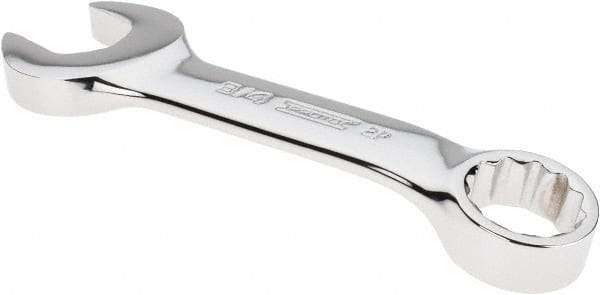 Proto - 3/4" 12 Point Offset Combination Wrench - 15° Offset Angle, 5-25/64" OAL, Steel, Chrome Finish - USA Tool & Supply