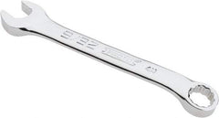 Proto - 9/32" 12 Point Offset Combination Wrench - 15° Offset Angle, 3-25/64" OAL, Steel, Chrome Finish - USA Tool & Supply