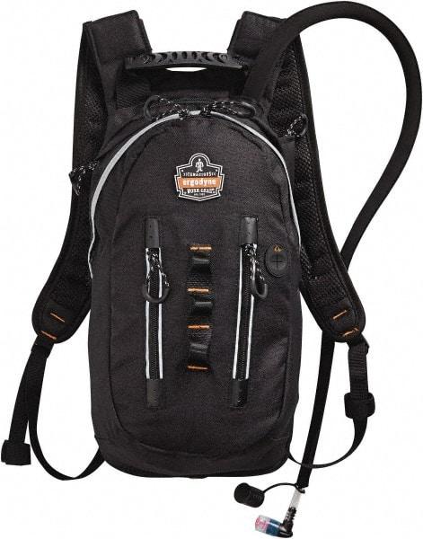 Ergodyne - Premium Cargo Black Hydration Backpack - 18 Inch Long x 10-1/2 Inch Wide x 3 Inch Deep, 70 Ounce Reservoir Capacity - USA Tool & Supply