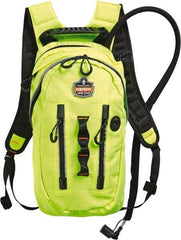 Ergodyne - Premium Cargo Lime Hydration Backpack - 18 Inch Long x 10-1/2 Inch Wide x 3 Inch Deep, 70 Ounce Reservoir Capacity - USA Tool & Supply