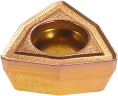 Allied Machine and Engineering - OP060408 Carbide Indexable Drill Insert - AM300 Finish, Trigon, 3/8" Inscribed Circle - USA Tool & Supply