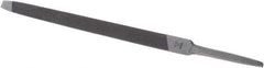 Value Collection - 8" Long, Slim Taper American-Pattern File - USA Tool & Supply