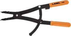 Lang - 3-1/2 to 6-1/2" Ring, External Retaining Ring Pliers - 3-1/2" Min Ring Size x 6-1/2" Max Ring Size - USA Tool & Supply