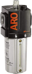 ARO/Ingersoll-Rand - 3/4" NPT, 250 Max psi Standard Modular Lubricator - Metal Bowl with Sight Glass, Aluminum Body, 222 CFM, 175°F Max Temp, 2.76" Long x 2.87" Wide x 7.165" High - USA Tool & Supply