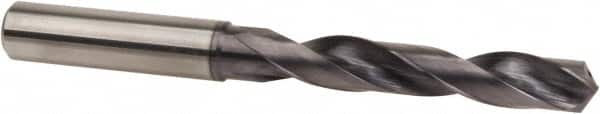 Accupro - 10.7mm 140° Solid Carbide Jobber Drill - USA Tool & Supply
