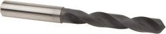 Accupro - 10mm 140° Solid Carbide Jobber Drill - Diamond Finish, Right Hand Cut, Spiral Flute, Straight Shank, 103mm OAL, Special Type Point - USA Tool & Supply