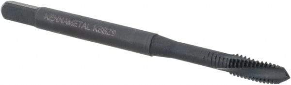 Accupro - 5/32" Diam, 15/64" LOC, 2 Flute Solid Carbide Ball End Mill - AlTiN Finish, Single End, 2-1/2" OAL, 1/8" Shank Diam, Spiral Flute - USA Tool & Supply
