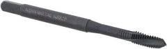 Accupro - 5/32" Diam, 15/64" LOC, 2 Flute Solid Carbide Ball End Mill - AlTiN Finish, Single End, 2-1/2" OAL, 1/8" Shank Diam, Spiral Flute - USA Tool & Supply