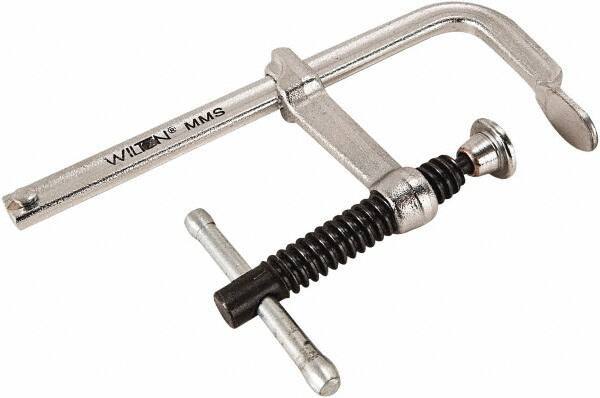 Wilton - 2-1/4" Deep Throat, 12" Max Capacity, Standard Sliding Arm Clamp - 400 Lb Clamping Pressure - USA Tool & Supply