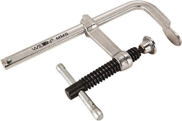 Wilton - 2-1/4" Deep Throat, 8" Max Capacity, Standard Sliding Arm Clamp - 400 Lb Clamping Pressure - USA Tool & Supply