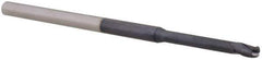 Accupro - 0.1" Diam, 0.15" LOC, 3 Flute Solid Carbide Ball End Mill - AlTiN Finish, Single End, 2-1/2" OAL, 1/8" Shank Diam, Spiral Flute - USA Tool & Supply