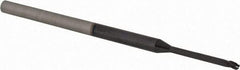 Accupro - 1/16" Diam, 0.093" LOC, 3 Flute Solid Carbide Ball End Mill - AlTiN Finish, Single End, 2-1/2" OAL, 1/8" Shank Diam, Spiral Flute - USA Tool & Supply
