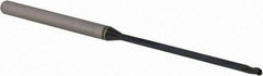 Accupro - 1/16" Diam, 0.093" LOC, 3 Flute Solid Carbide Ball End Mill - AlTiN Finish, Single End, 2-1/2" OAL, 1/8" Shank Diam, Spiral Flute - USA Tool & Supply