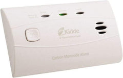 Kidde - 4-1/2 Inch Long x 1-1/2 Inch Wide, CO Alarm - 85 dB Decibel Rating, Lithium Battery Included, Tamper Resistant - USA Tool & Supply