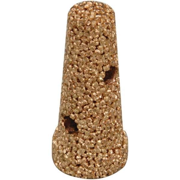 Dynabrade - 4-1/2" to 5" Air Pistol Grip Disc Sander Cone Muffler - USA Tool & Supply