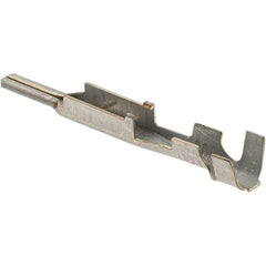 Import - 2.8mm Wide, Noninsulated Male Tab Terminal - Crimp Connection, 16 to 14 AWG Compatible - USA Tool & Supply