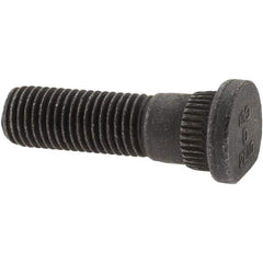 Value Collection - M12x1.5 Wheel Hub Bolt Wheel Stud - 14.94mm Knurl, 41mm OAL, 13.5mm Shoulder Length - USA Tool & Supply