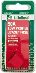 Littelfuse - 50 Amp, 58 VDC, Automotive Fuse - Red, Littlefuse 895050 - USA Tool & Supply