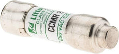 Littelfuse - 500 VDC, 600 VAC, 20 Amp, Time Delay General Purpose Fuse - Fuse Holder Mount, 38.1mm OAL, 20 at DC, 200 (RMS), 300 (Self-Certified) kA Rating, 10.3mm Diam - USA Tool & Supply