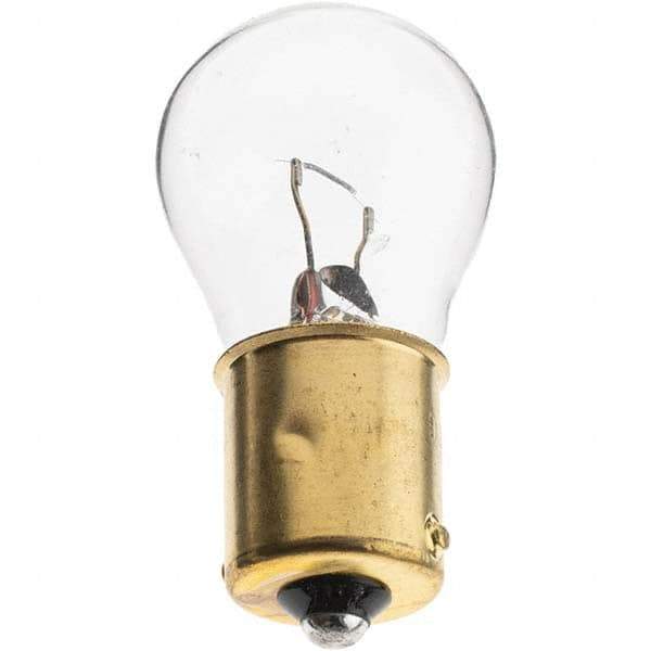 Import - 12.8 Volt, Incandescent Miniature & Specialty S8 Lamp - Bayonet Base - USA Tool & Supply