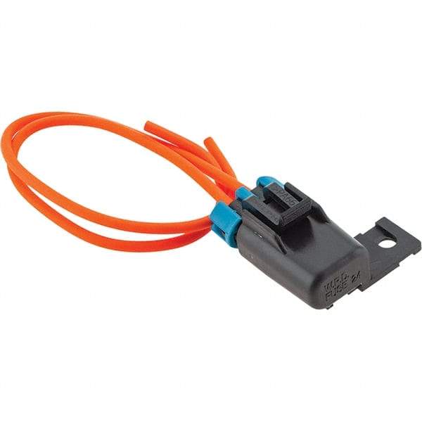 Made in USA - Fuse Holders Amperage: 30 Wire Termination Type: Wire Lead - USA Tool & Supply