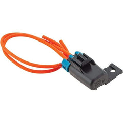 Made in USA - Fuse Holders Amperage: 30 Wire Termination Type: Wire Lead - USA Tool & Supply