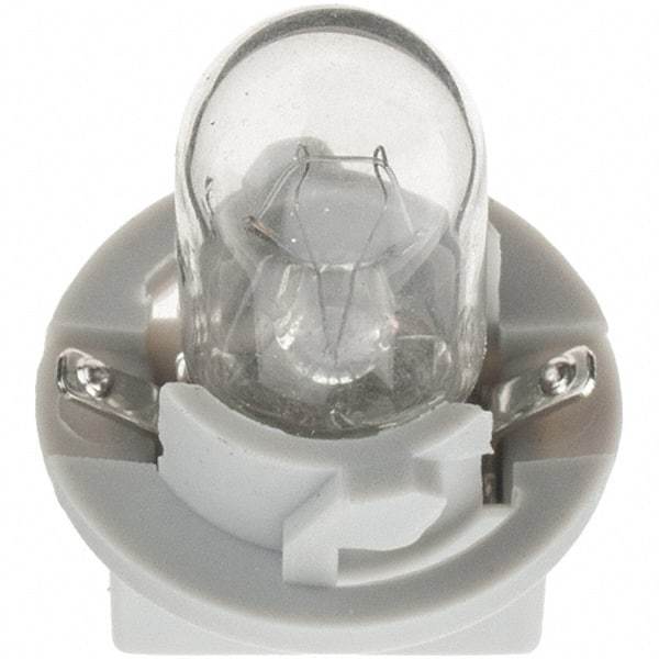 Value Collection - 14 Volt, Incandescent Miniature & Specialty T3-1/4 Lamp - Printed Circuit Socket Base - USA Tool & Supply