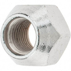 Value Collection - M12-1.25 Chrome Finish Wheel Nut - 21mm Hex, 16mm Overall Length, 60° Seat Angle - USA Tool & Supply