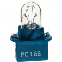 Import - 14 Volt, Incandescent Miniature & Specialty T3-1/4 Lamp - Printed Circuit Socket Base - USA Tool & Supply