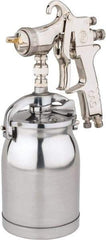 Value Collection - Pressure Feed Conventional Paint Spray Gun - 32 oz Capacity, 15 to 43 psi, 6.7 to 13.2 CFM - USA Tool & Supply