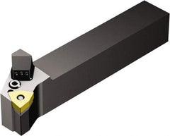 Sandvik Coromant - PWLN, Right Hand Cut, -5° Lead Angle, 25mm Shank Height x 25mm Shank Width, Negative Rake Indexable Turning Toolholder - 150mm OAL, WNMG 08 04 08 Insert Compatibility, Series T-Max P - USA Tool & Supply