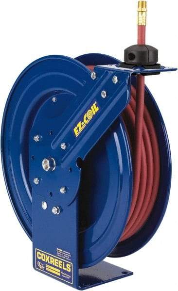 CoxReels - 50' Spring Retractable Hose Reel - 300 psi, Hose Included - USA Tool & Supply