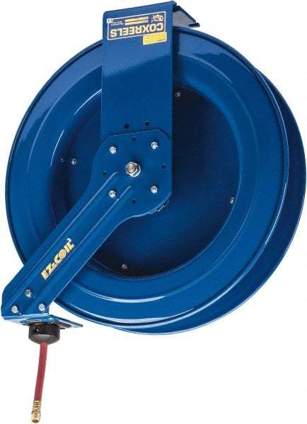 CoxReels - 75' Spring Retractable Hose Reel - 300 psi, Hose Included - USA Tool & Supply